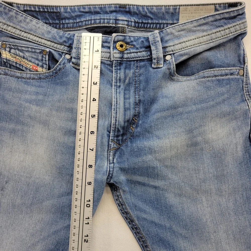 Diesel Thavar Slim Skinny Jeans Mens 28x26* Blue Medium Wash Denim